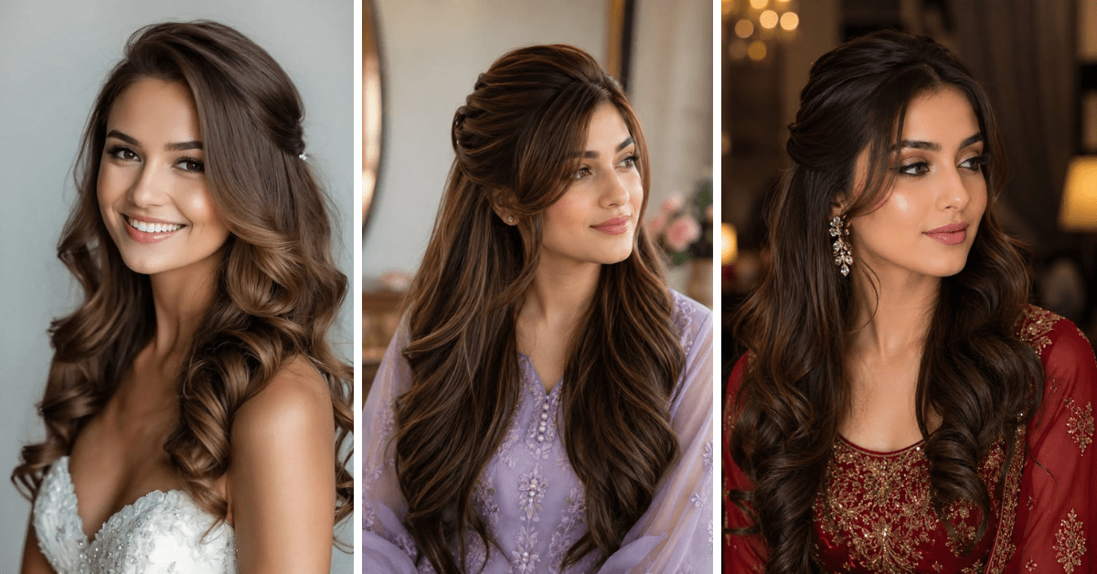 Hairstyle for Party Look