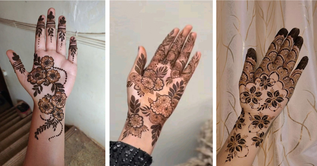 Mehndi Pattern Ideas for Palms