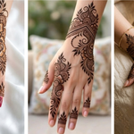 Mehndi Pattern Ideas for Wrists