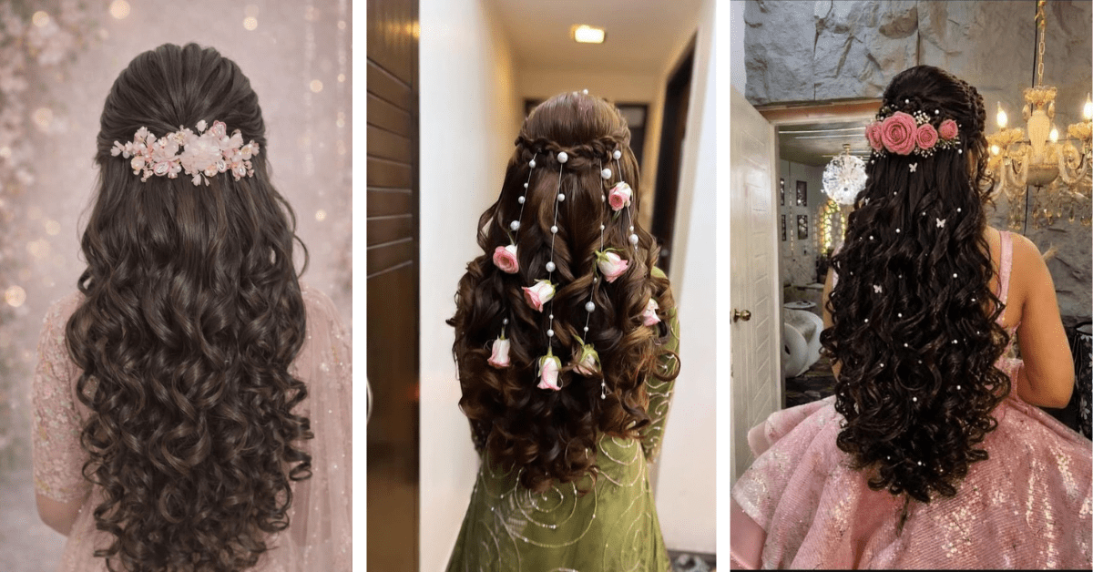 Hairstyle with Ethnic Wear