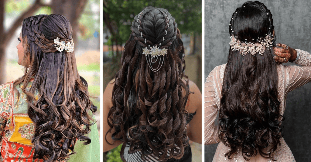 Hairstyle with Ethnic Wear