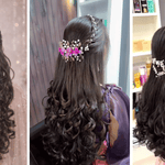 Hairstyle for Party Look