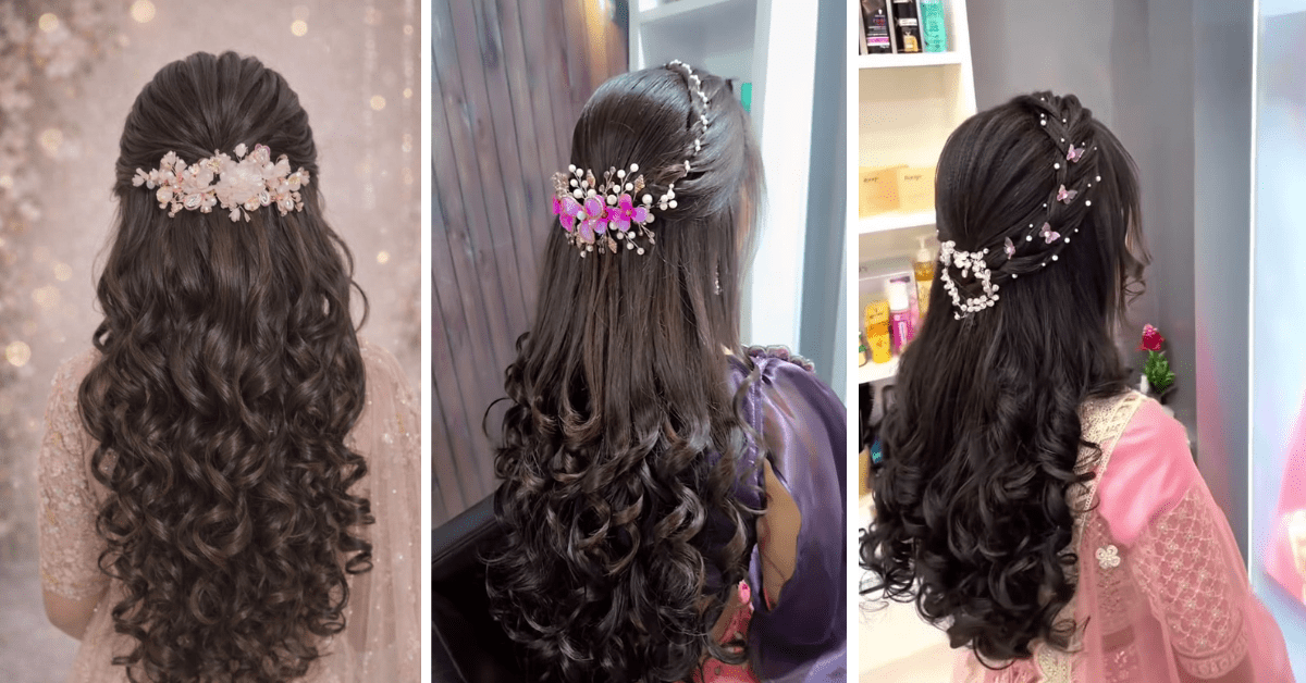 Hairstyle for Party Look
