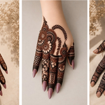 Mehndi Pattern Ideas for Fingers