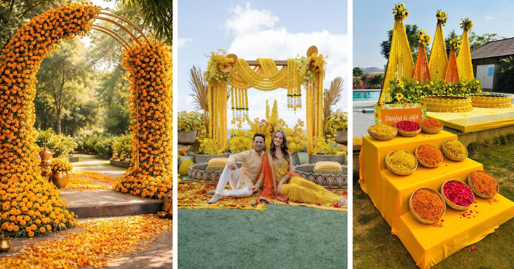 Mehndi Backdrop Ideas