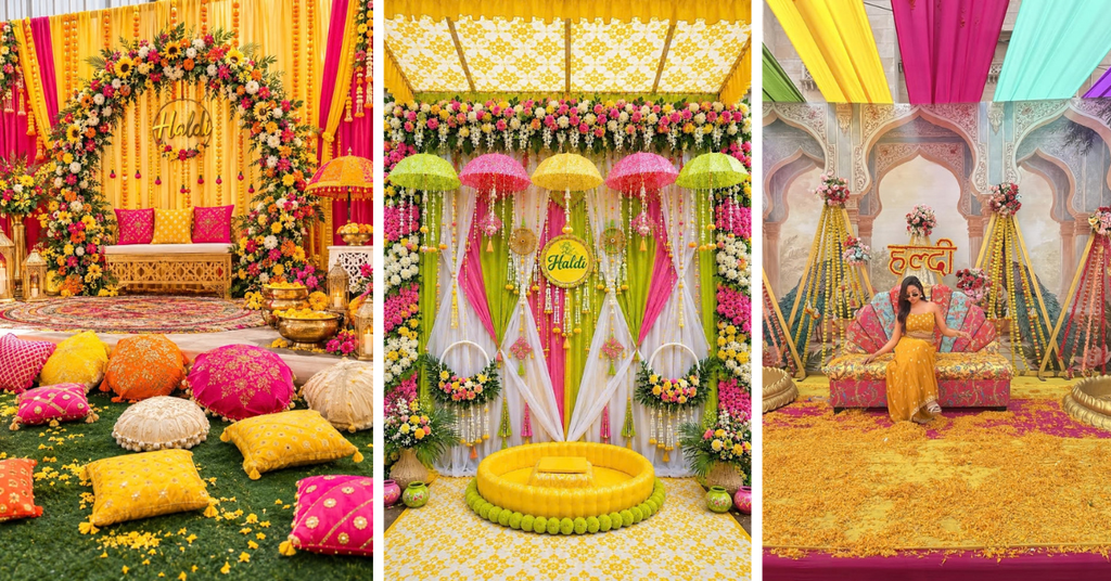 Mehndi Stage Decoration
