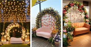 Mehndi Backdrop Ideas